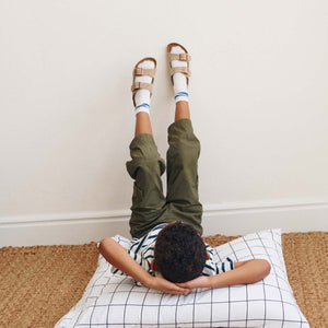 Birkenstock Arizona Kids BS Taupe בירקנשטוק כפכפי ילדים אריזונה טיופ