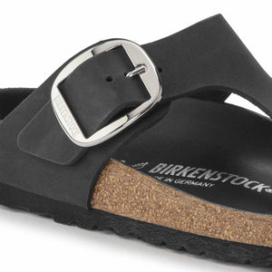 Birkenstock Gizeh Big Buckle black כפכפי בירקנשטוק גיזה אבזם שחור