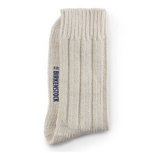 Birkenstock Cotton Twist Offwhite גרבי בירקנשטוק