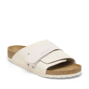 Birkenstock Kyoto Modern Suede Antique White כפכפי בירקנשטוק לנשים