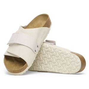 Birkenstock Kyoto Modern Suede Antique White כפכפי בירקנשטוק לנשים