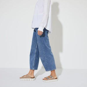 Birkenstock Arizona PAP Chunky Warm Sand כפכפי בירקנשטוק אריזונה צאנקי סנד לנשים