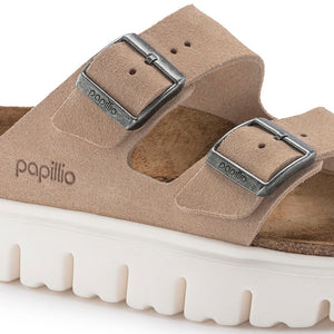Birkenstock Arizona PAP Chunky Warm Sand כפכפי בירקנשטוק אריזונה צאנקי סנד לנשים