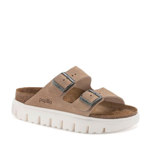 Birkenstock Arizona PAP Chunky Warm Sand כפכפי בירקנשטוק אריזונה צאנקי סנד לנשים
