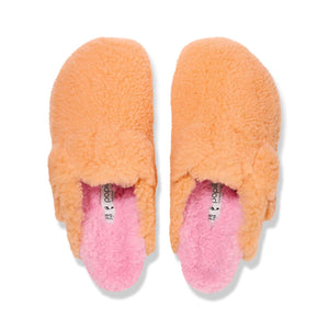 Birkenstock Boston Big Buckle PAP Papaya Candy Pink כפכפי בירקנשטוק בוסטון אבזם פאפיה