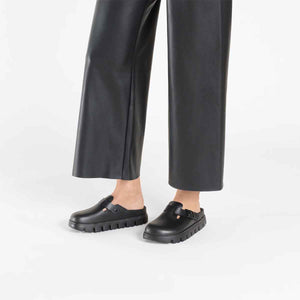 Birkenstock Boston Chunky EXQ LE Black כפכפי בירקנשטוק בוסטון צאנקי שחור