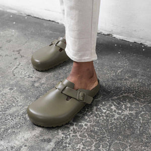 Birkenstock Boston EVA Khaki כפכפי בירקנשטוק לגברים בוסטון חאקי