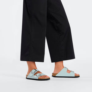 Birkenstock Arizona Big Buckle High Shine Surf Green בירקנשטוק כפכפי נשים