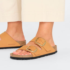 Birkenstock Arizona Big Buckle Burnt Orange בירקנשטוק כפכפי נשים
