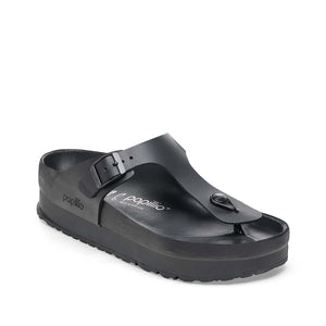 Birkenstock Gizeh PAP Flex Platform Black כפכפי בירקנשטוק גיזה פלטפורם שחור