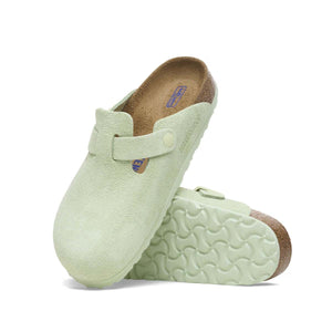 Birkenstock Boston BS Faded Lime כפכפי בירקנשטוק בוסטון ליים לנשים