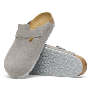 Birkenstock Boston BS Stone Coin בירקנשטוק כפכפי גברים בוסטון סטון
