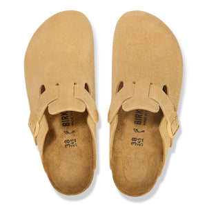 Birkenstock Boston BS Latte Cream בוסטון קרם לאטה