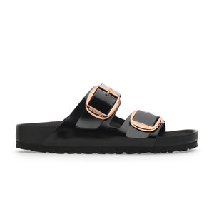 Birkenstock Arizona BB EXQ High-Shine Black כפכפי בירקנשטוק אריזונה אבזם שחור