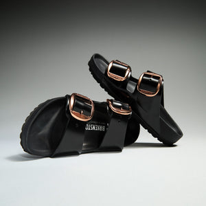 Birkenstock Arizona BB EXQ High-Shine Black כפכפי בירקנשטוק אריזונה אבזם שחור