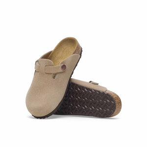 Birkenstock Boston Kids Taupe כפכפי בוסטון טיופ ילדים