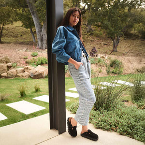 Birkenstock Boston Chunky Black כפכפי בירקנשטוק בוסטון לנשים