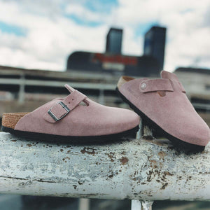 Birkenstock Boston Faded Purple כפכפי בוסטון סגול לנשים