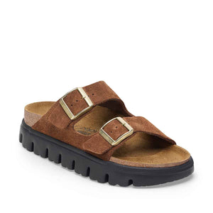 Birkenstock Arizona Chunky Dark Tea כפכפי בירקנשטוק אריזונה צאנקי חום תה