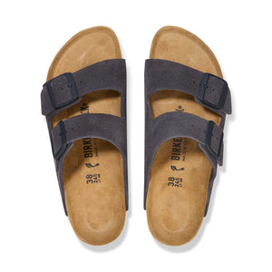 Birkenstock Arizona Velvet Grey כפכפי אריזונה קטיפה אפור יוניסקס