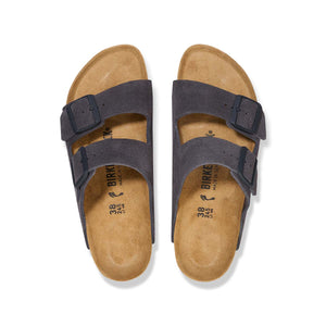 Birkenstock Arizona Velvet Grey כפכפי בירקנשטוק אריזונה קטיפה אפור לגברים