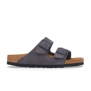Birkenstock Arizona Velvet Grey כפכפי בירקנשטוק אריזונה קטיפה אפור לגברים