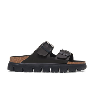 Birkenstock Arizona PAP Chunky Black Black כפכפי אריזונה צ'אנקי שחור