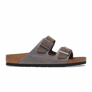 Birkenstock Arizona BS Concrete Gray Men כפכפי בירקנשטוק אריזונה אפור לגברים