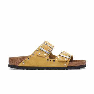 Birkenstock Arizona Rivet Border Ochre כפכפי בירקנשטוק אריזונה צהוב לנשים