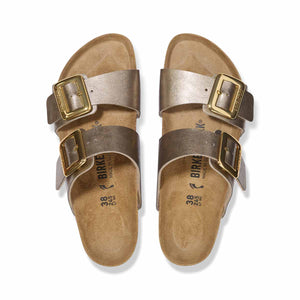Birkenstock Sydney Cushion Buckle Graceful Taupe כפכפי בירקנשטוק סידני אבזם טיופ