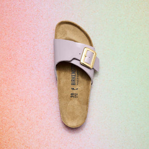 Birkenstock Catalina Cushion Buckle Patent Faded Purple כפכפי בירקנשטוק קטלינה לנשים