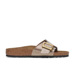 Birkenstock Catalina Cushion Buckle Graceful Taupe כפכפי קטלינה אבזם טיופ