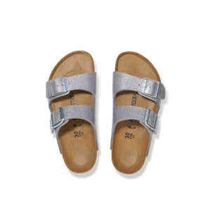 Birkenstock Arizona Kids BS Sparkling Light Silver כפכפי אריזונה ילדים ספרקל סילבר