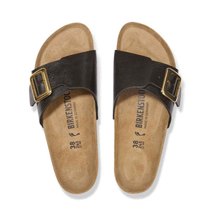 Birkenstock Catalina Cushion Buckle Graceful Licorice כפכפי בירקנשטוק קטלינה