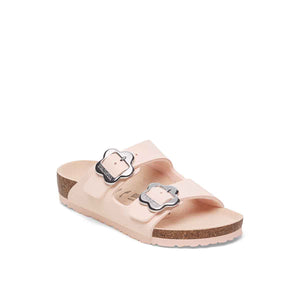 Birkenstock Arizona Flower Buckle Kids Light Rose כפכפי בירקנשטוק אריזונה אבזם פרח לייט רוז