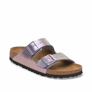 Birkenstock Arizona BS Saffiano Iridescent Viola כפכפי בירקנשטוק אריזונה ויולה