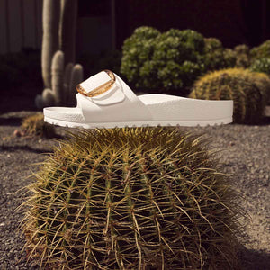 Birkenstock Madrid Big Buckle EVA Eggshell כפכפי בירקנשטוק לנשים מדריד אבזם אגשל