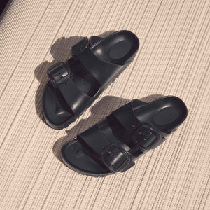 Birkenstock Arizona Big Buckle EVA Black כפכפי בירקנשטוק אריזונה אבזם שחור לנשים