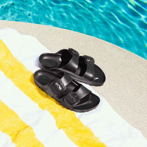 Birkenstock Arizona Big Buckle EVA Black כפכפי בירקנשטוק אריזונה אבזם שחור לנשים