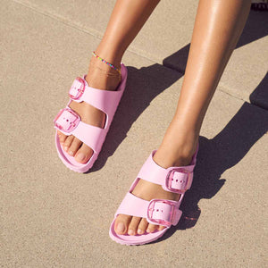 Birkenstock Arizona Big Buckle EVA Fondant Pink כפכפי בירקנשטוק אריזונה אבזם ורוד