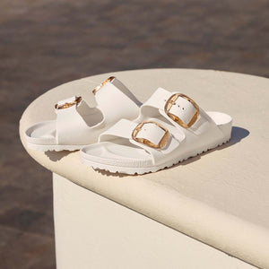 Birkenstock Arizona Big Buckle EVA Eggshell כפכפי בירקנשטוק אריזונה לנשים אגשל