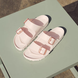 Birkenstock Arizona Stealth Buckle EVA Light Rose כפכפי נשים בירקנשטוק
