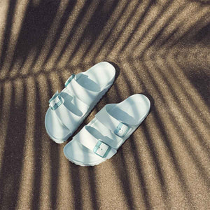 Birkenstock Arizona Stealth Buckle EVA Surf Green כפכפי בירקנשטוק אריזונה לנשים