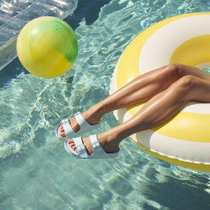 Birkenstock Arizona Stealth Buckle EVA Surf Green כפכפי בירקנשטוק אריזונה לנשים