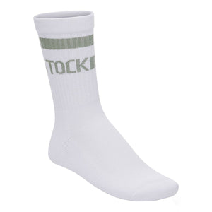 Birkenstock Cotton Tennis Socks White Pure Sage גרבי בירקנשטוק יוניסקס