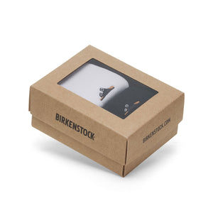 Birkenstock Set Slub Black White זוג גרבי בירקנשטוק שחור ולבן