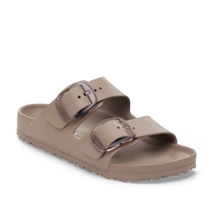 Birkenstock Arizona Big Buckle EVA Gray Taupe כפכפי נשים בירקנשטוק אריזונה אבזם אפור טיופ
