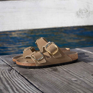 Birkenstock Arizona Big Buckle Tabacco Brown כפכפי אריזונה אבזם גדול חום טבק לנשים