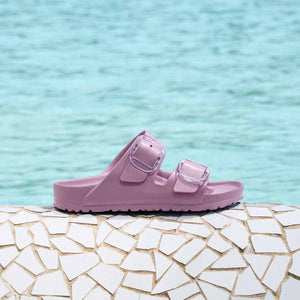 Birkenstock Arizona Big Buckle EVA Mauve כפכפי בירקנשטוק אריזונה אבזם סגול
