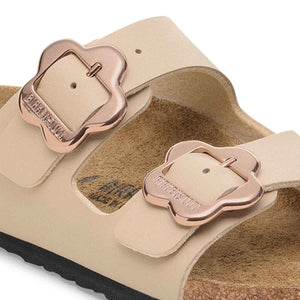 Birkenstock Arizona Flower Buckle Kids Sandcastle כפכפי בירקנשטוק אריזונה לילדים